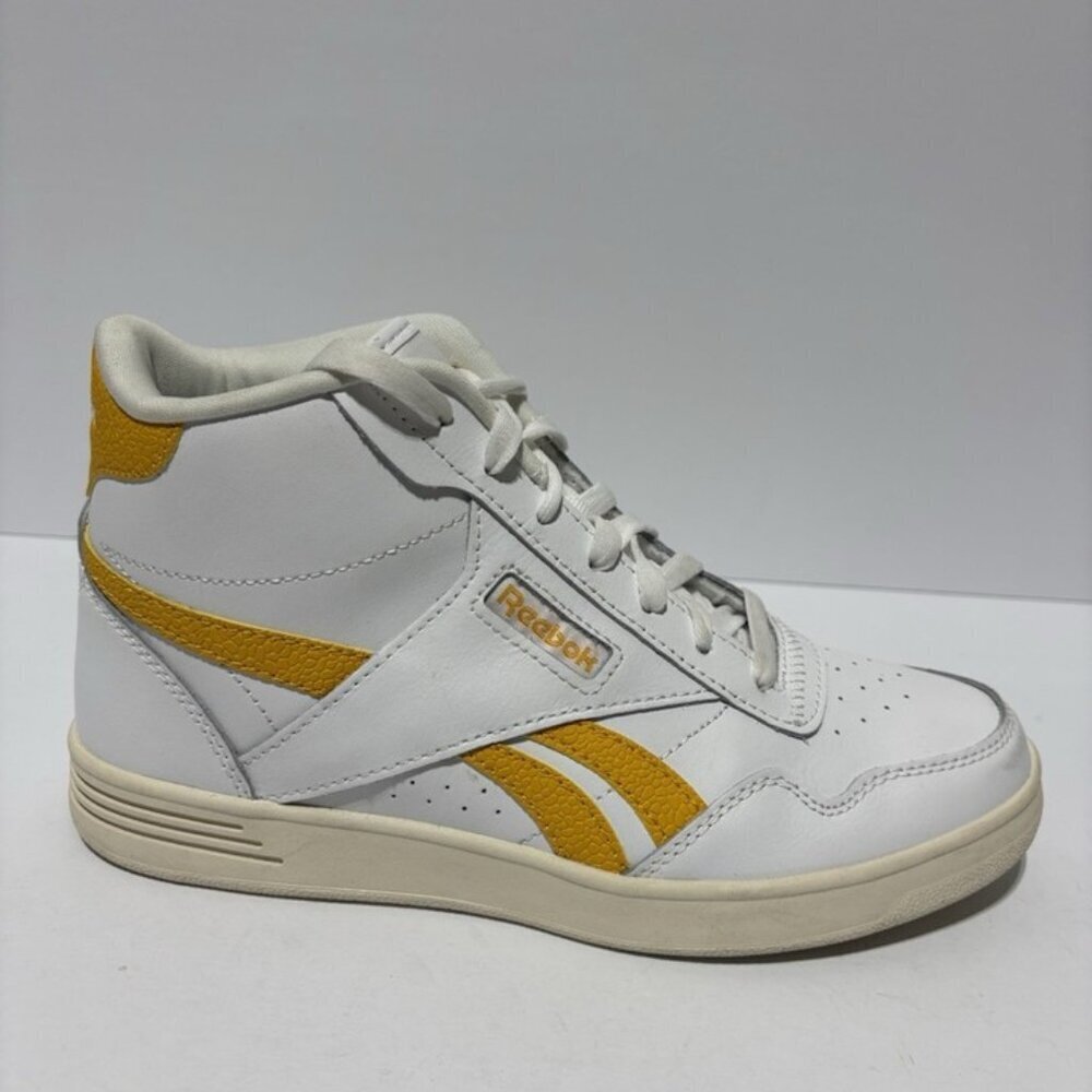 Reebok Women’s Club High Top Sneakers White, Size 8 M